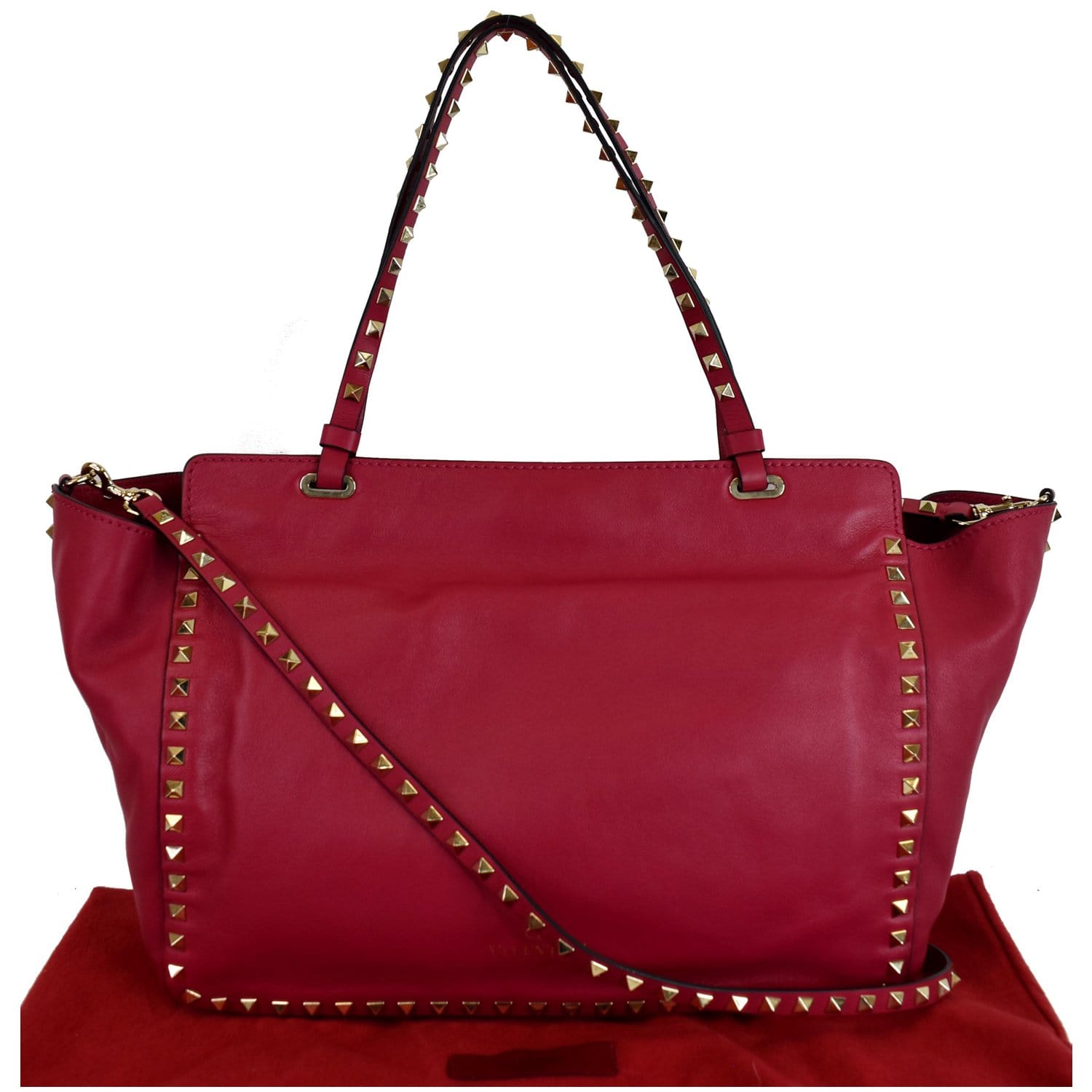 Pink Locò small leather shoulder bag, Valentino Garavani