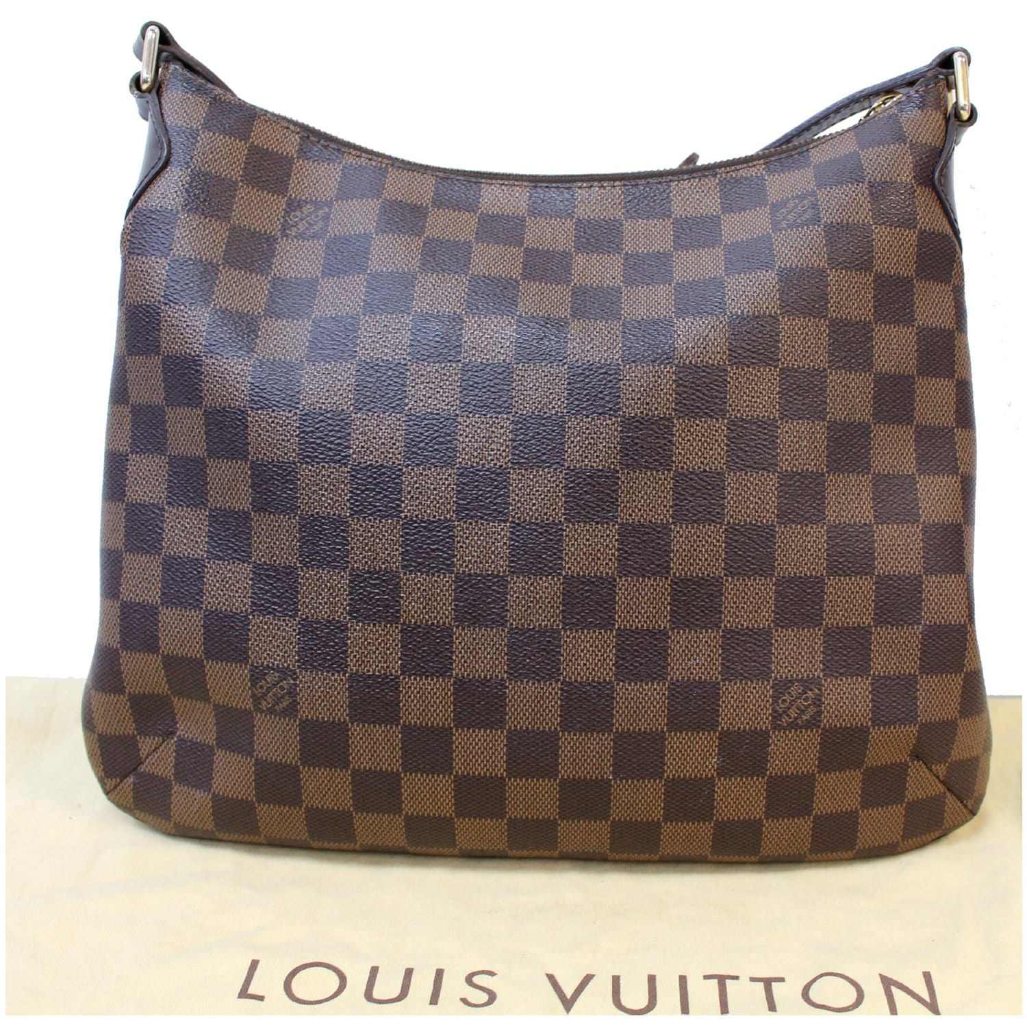 Louis Vuitton 2012 pre-owned Damier Ebenezipped crossbody bag - ShopStyle