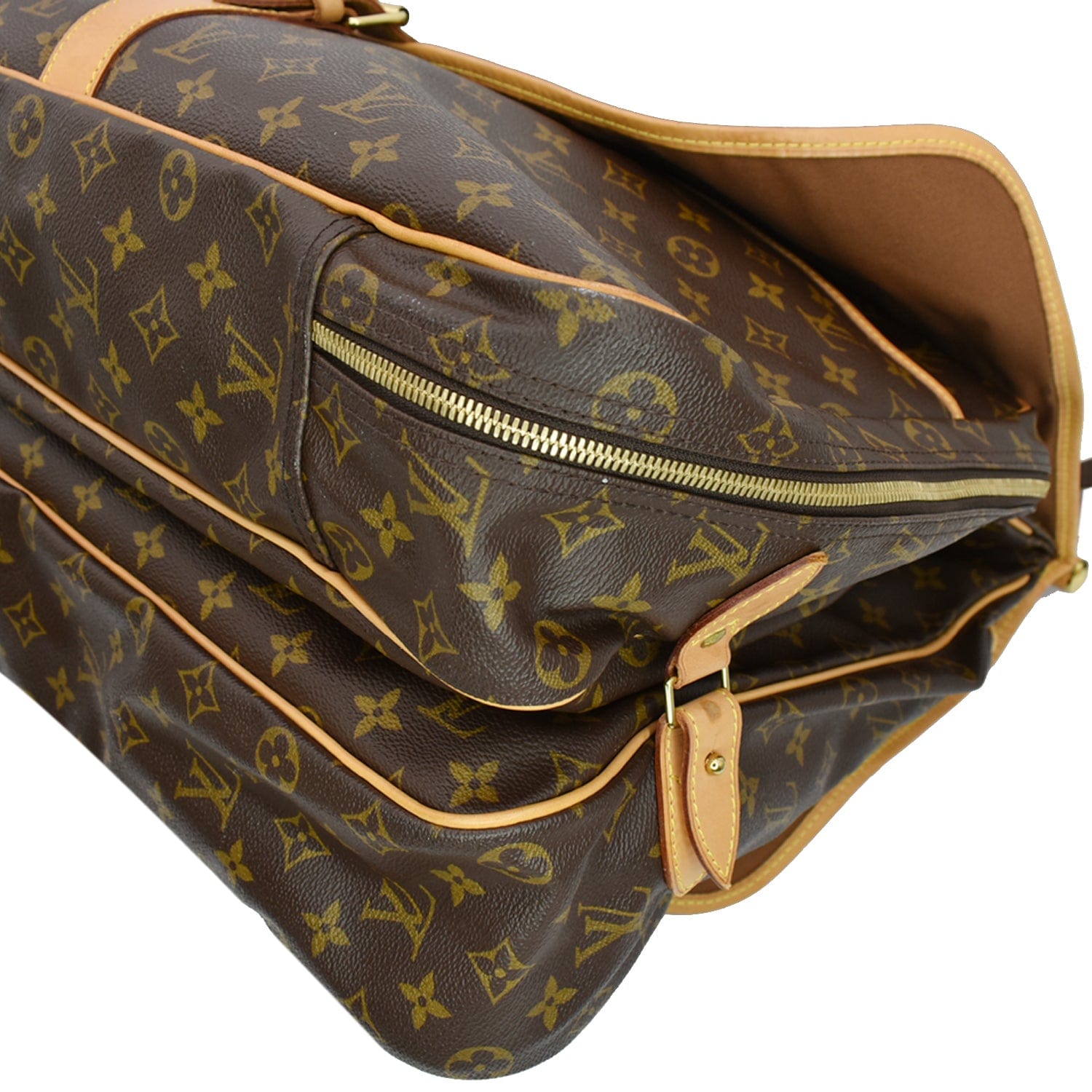 Vintage Louis Vuitton Sac Chasse Monogram Canvas Travel Bag