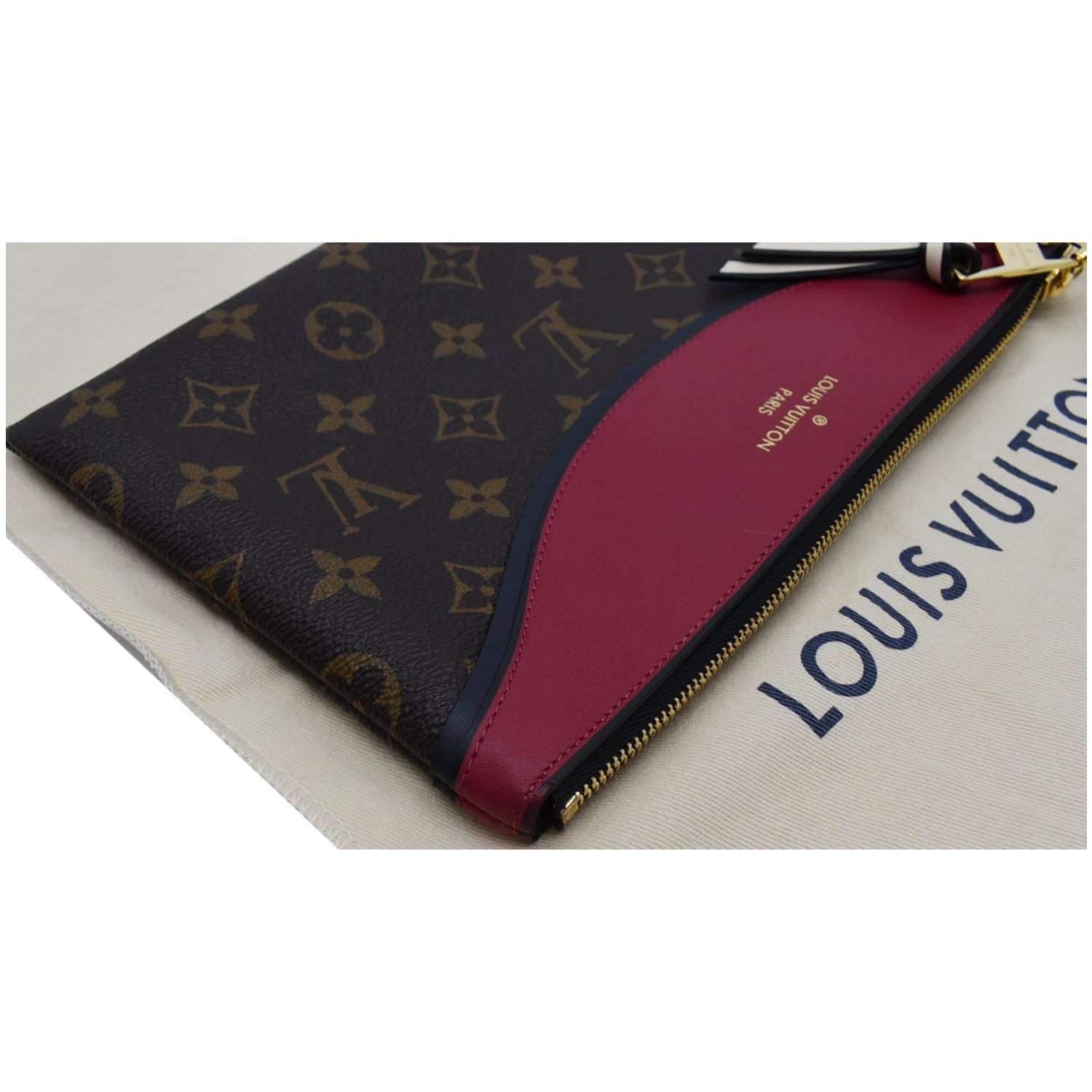 Louis Vuitton Monogram Tuileries Clutch Brown - THE PURSE AFFAIR