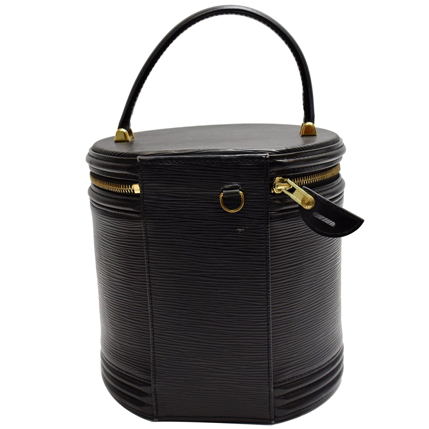 Louis Vuitton Black Epi Cannes Bucket Bag - shop 