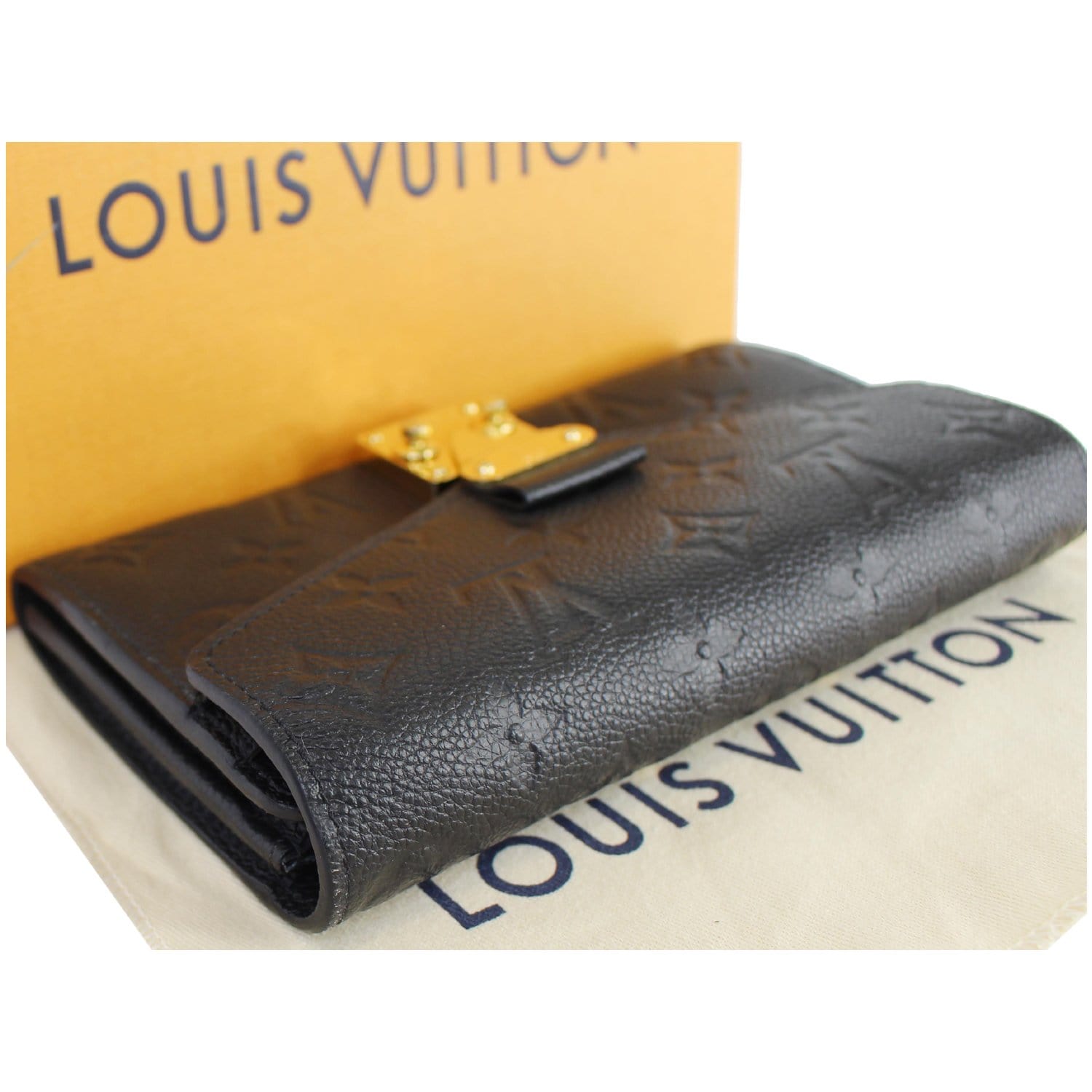 Louis Vuitton Pochette Metis Monogram Empreinte Leather Black 1796881