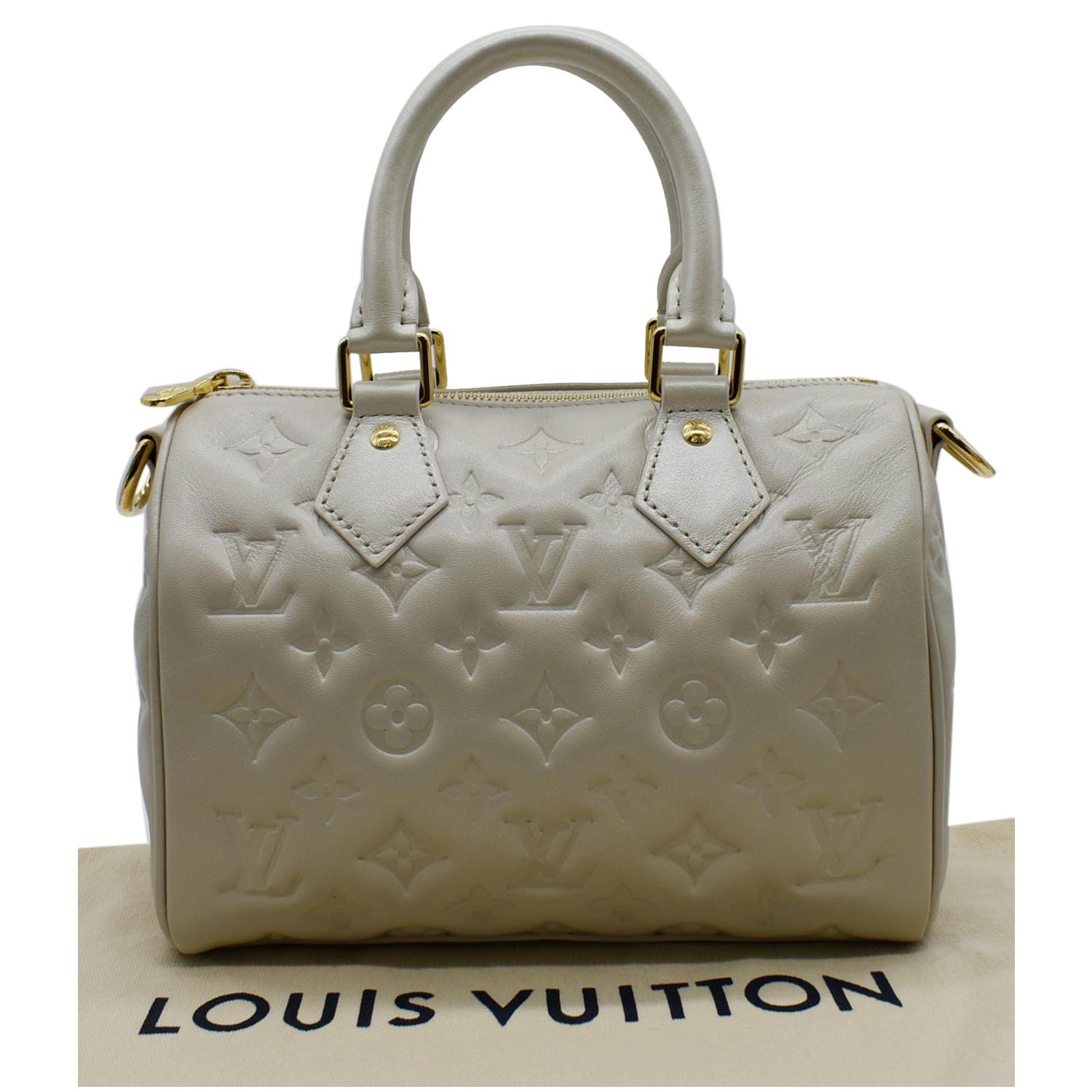 Louis Vuitton Speedy Leather Handbag