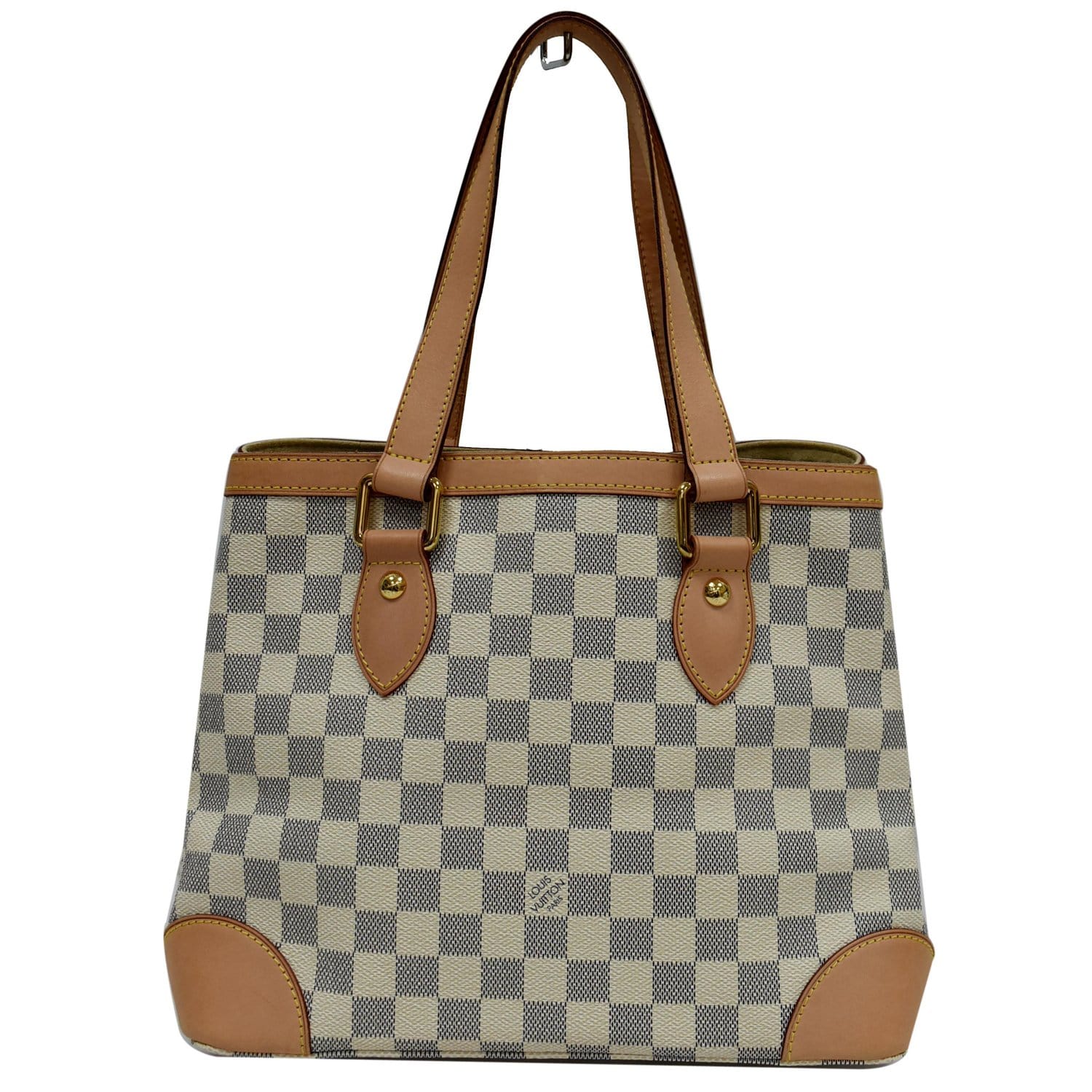Louis Vuitton Damier Azur Canvas Hampstead PM hand bag purse