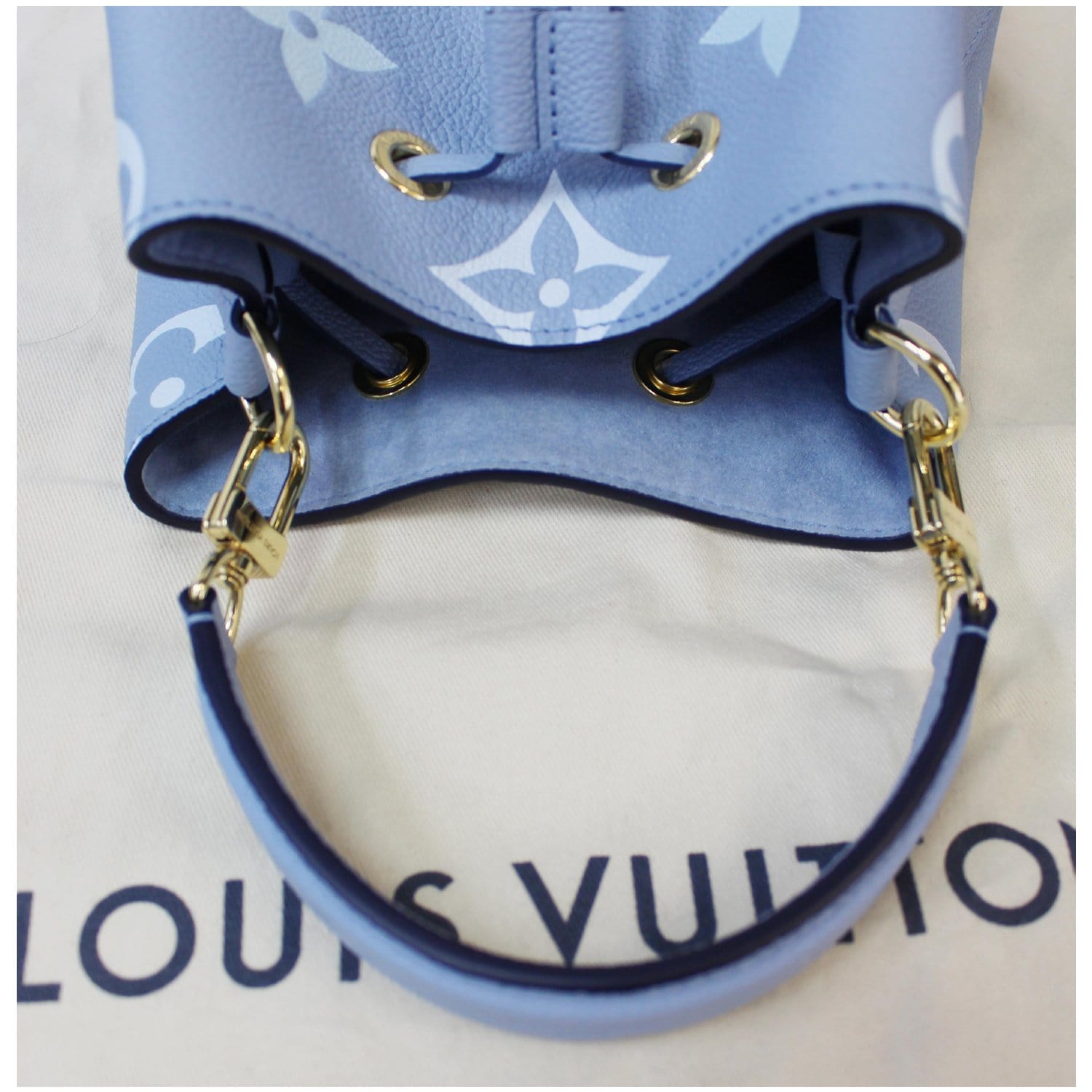 Louis Vuitton Neonoe BB By The Pool Summer Blue Empreinte