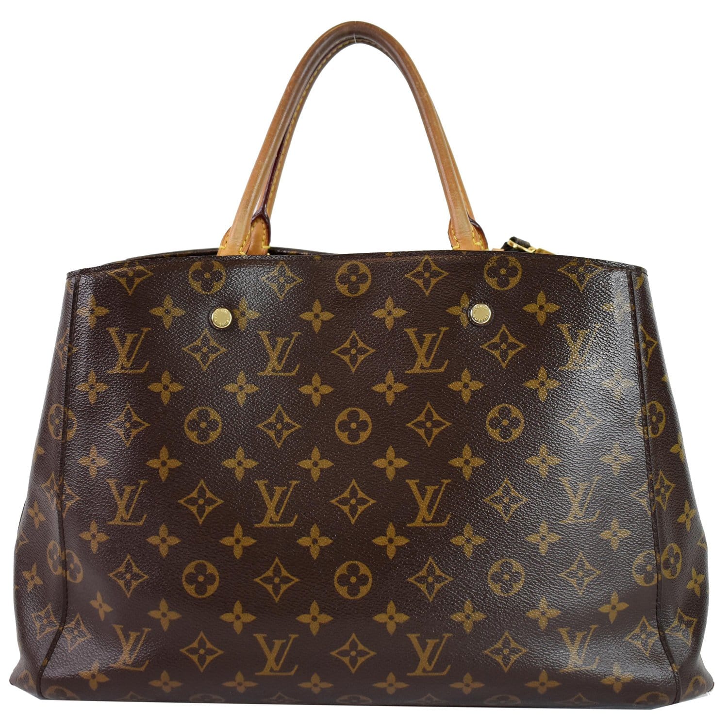 Pre-owned Louis Vuitton Fabric Shoulder Bag In Brown