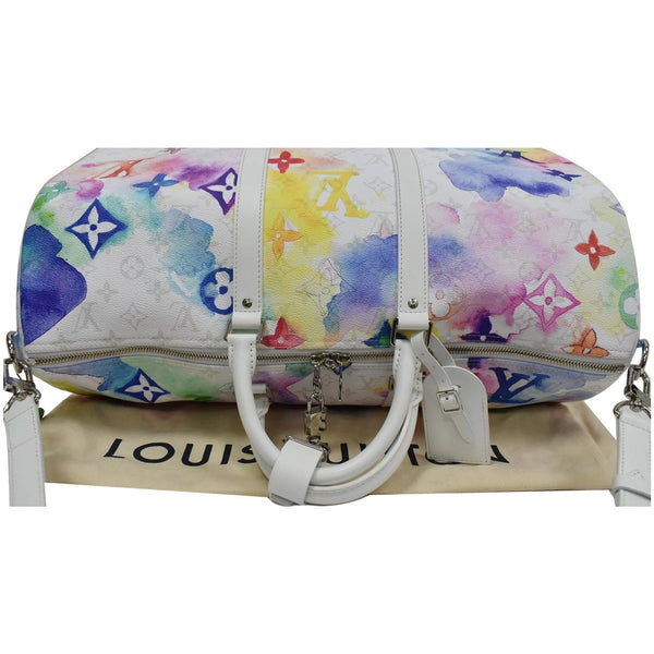 Louis Vuitton Watercolor Keepall 50 Shoulder Travel Bag