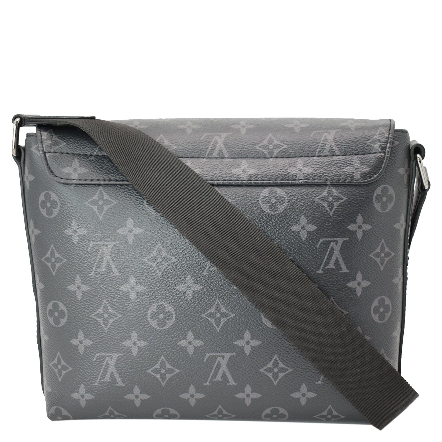 District leather bag Louis Vuitton Black in Leather - 29451604