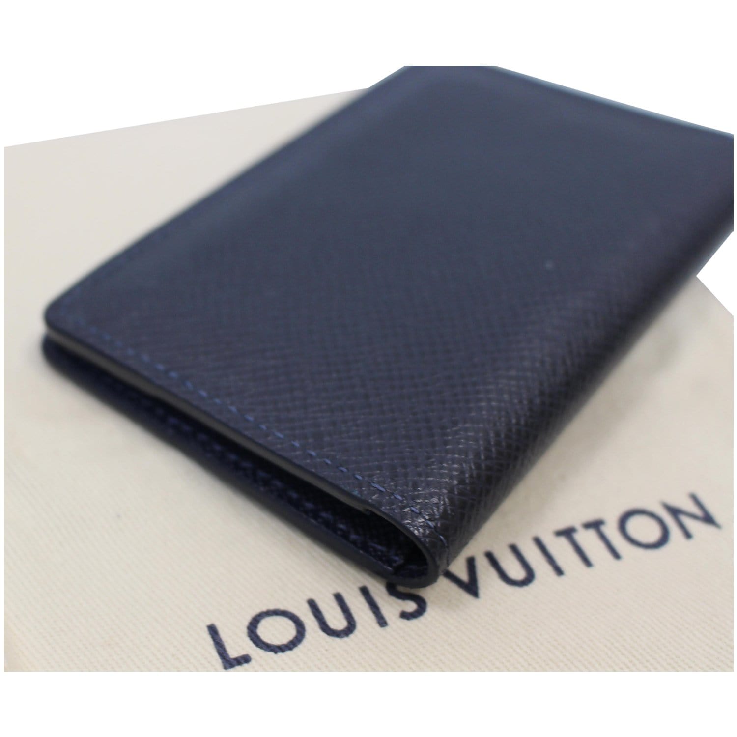 Louis Vuitton Pocket Organizer Taiga Leather