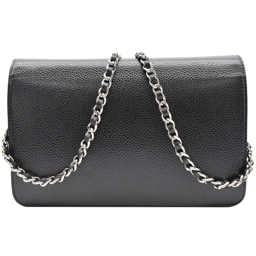 CHANEL Timeless CC WOC Caviar Leather Crossbody Bag Black