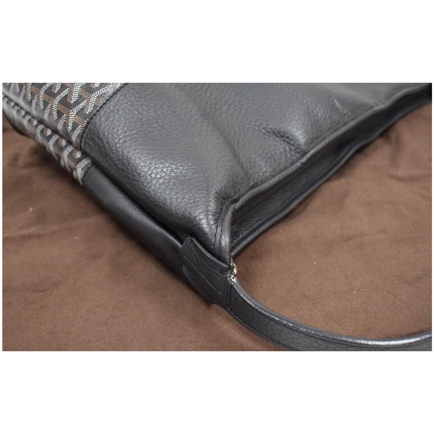 Goyard, Bags, Goyard Grenadine White Leather Shoulder Bag
