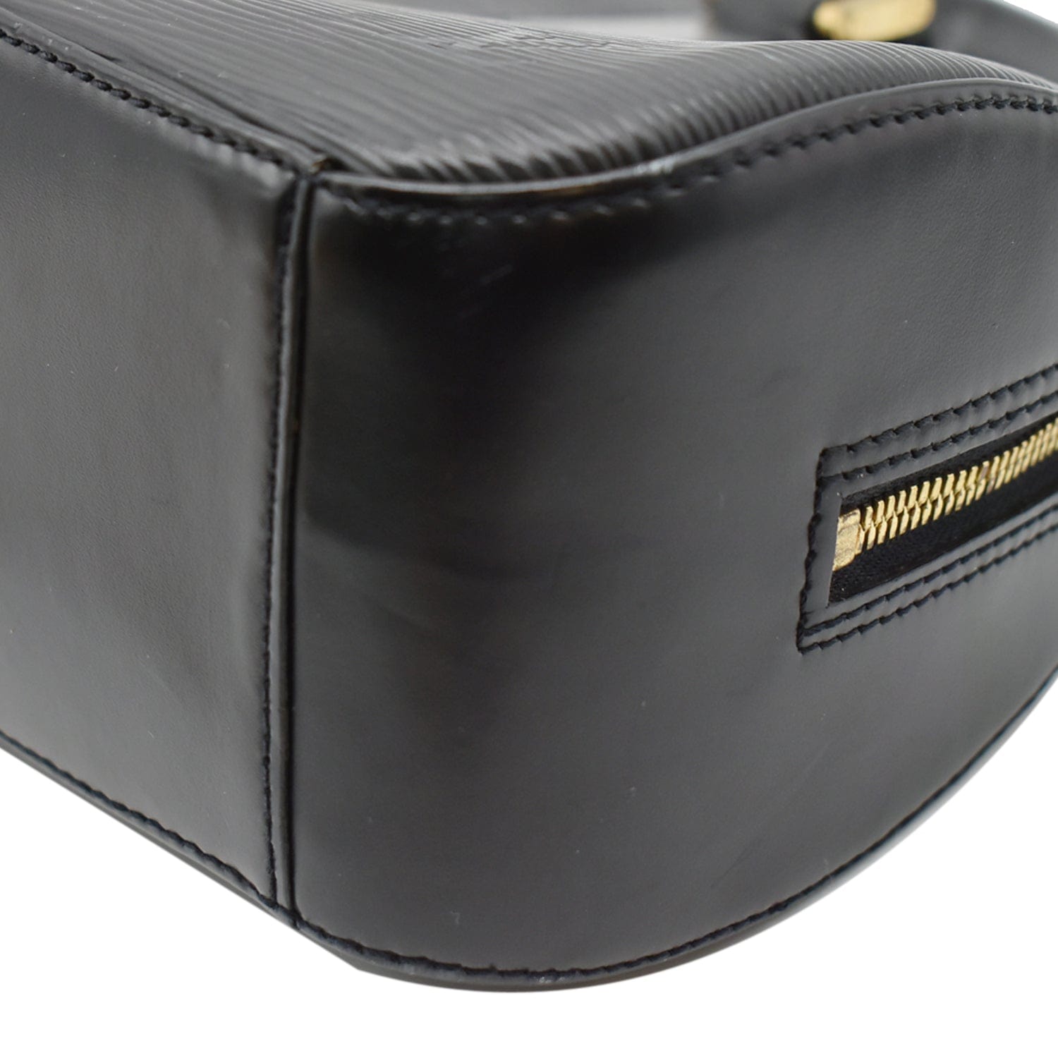 Louis Vuitton Jasmin Black Leather Handbag (Pre-Owned)