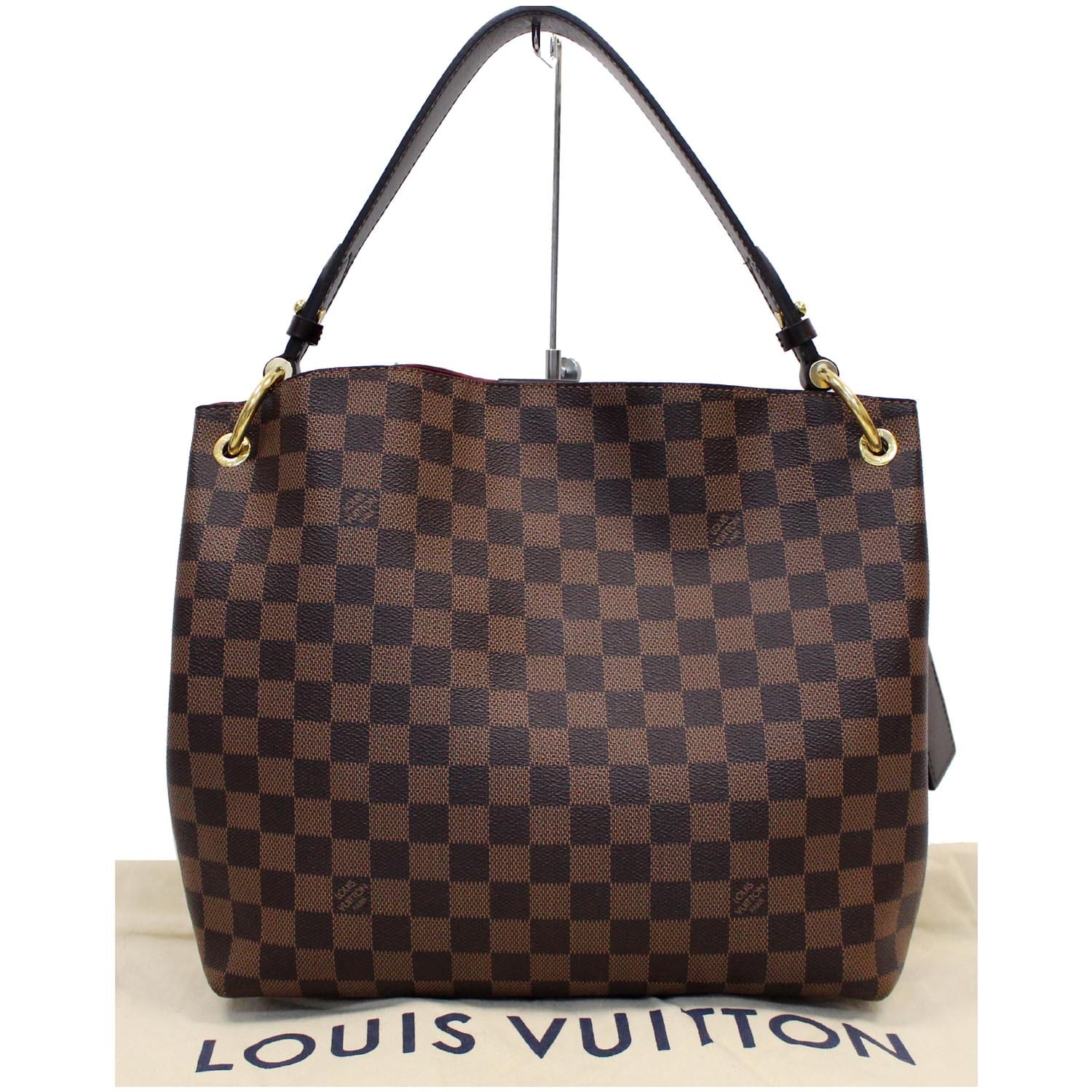 Louis Vuitton Damier Ebene Illovo PM Shoulder Handbag