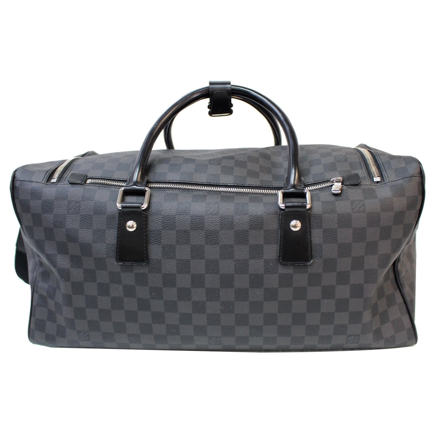 Louis Vuitton Roadster Duffle Bag Damier Graphite Black Weekend Travel  Carry On
