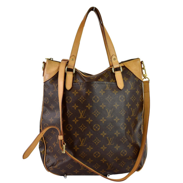 Louis Vuitton Odeon GM Monogram Canvas Shoulder Bag front side view