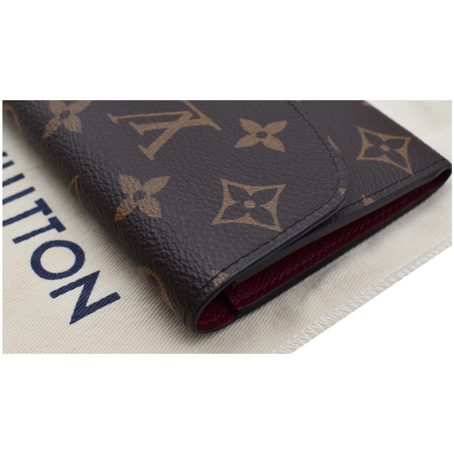 Buy Louis Vuitton Monogram Canvas Monogram Canvas Emilie Wallet Article:  M60697 Fuchsia at