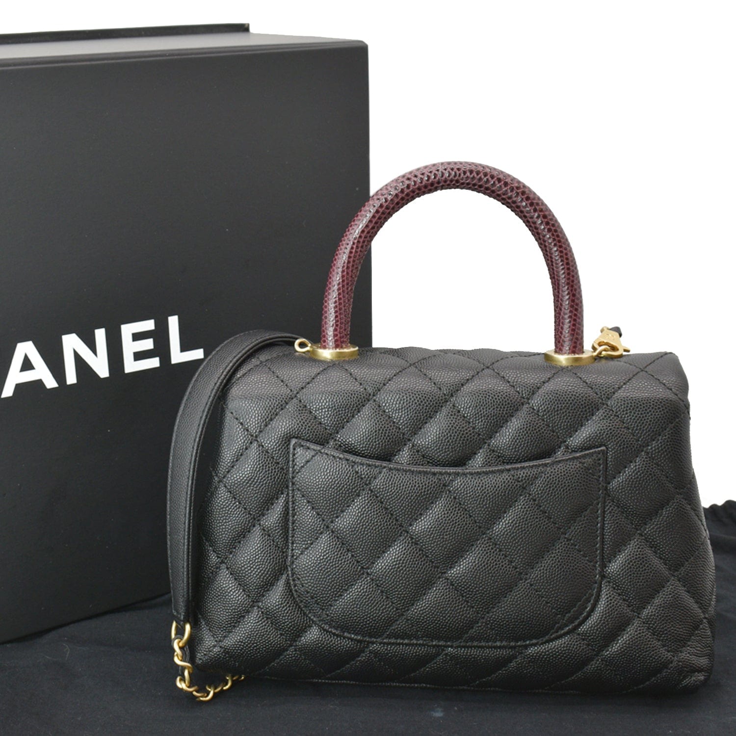 Chanel Small Coco Handle Bag - Black Mini Bags, Handbags