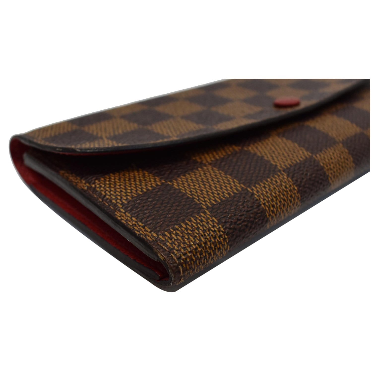 Emilie leather wallet Louis Vuitton Brown in Leather - 37519848