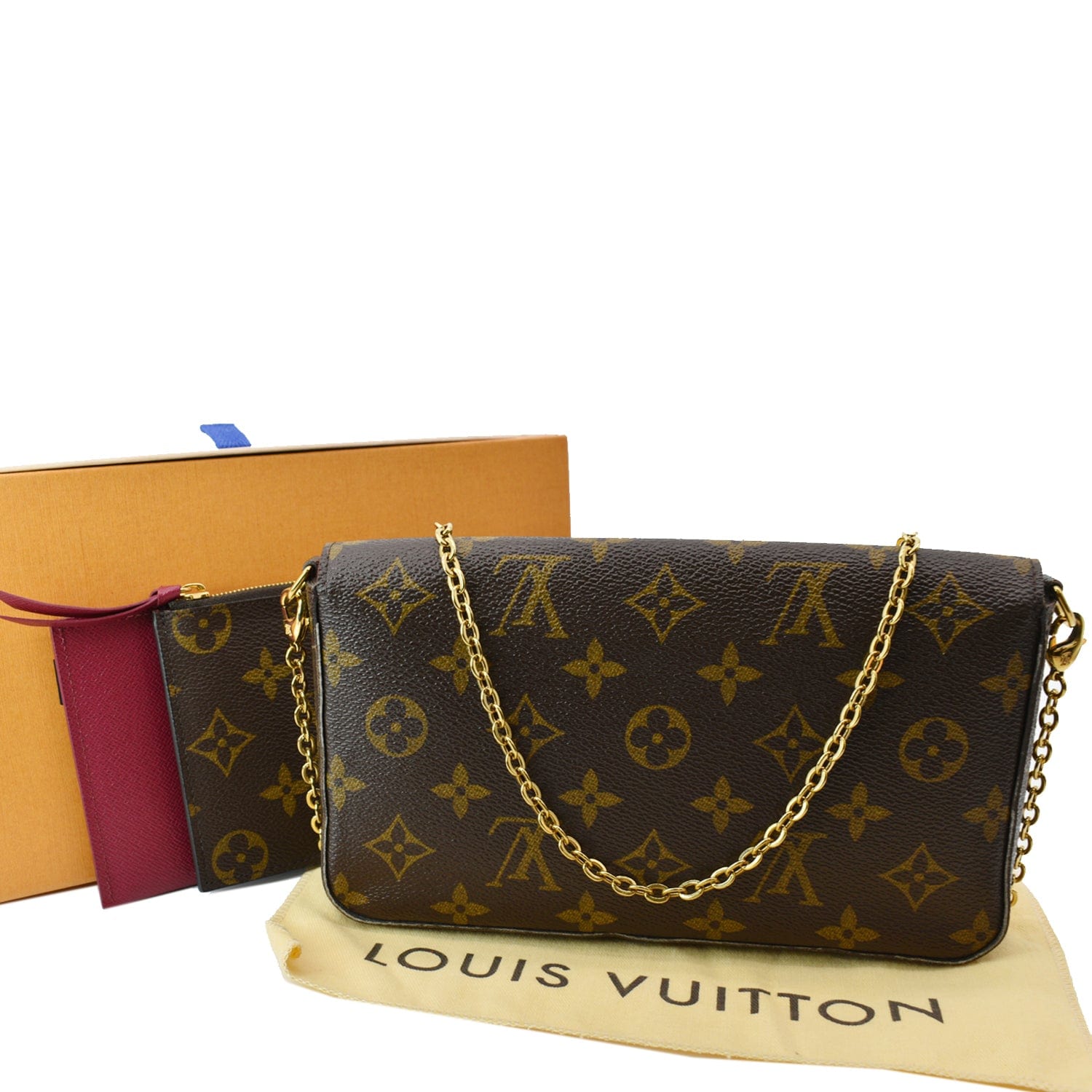 Louis Vuitton FELICIE Pochette Cognac  Louis vuitton felicie, Louis  vuitton felicie pochette, Félicie pochette