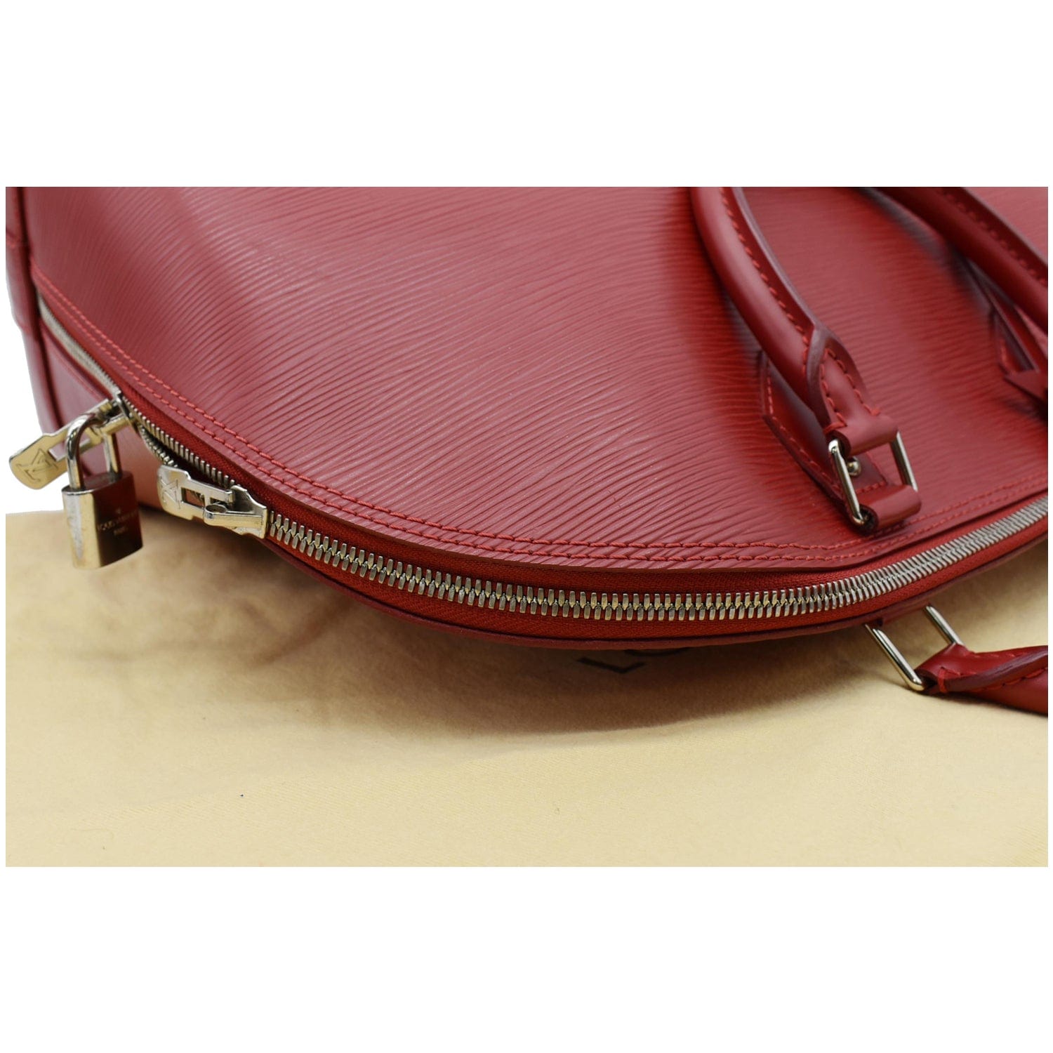 LOUIS VUITTON Marly MM Epi Leather Shoulder Bag Red, RvceShops Revival
