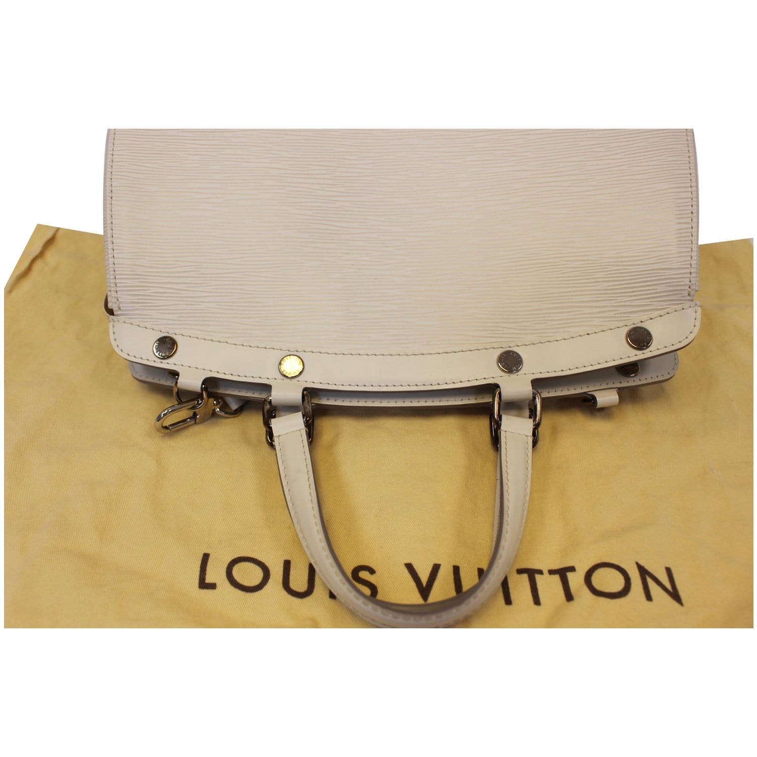 Sold at Auction: Louis Vuitton, Louis Vuitton Ivory Epi Leather Passy PM  Shoulder Bag