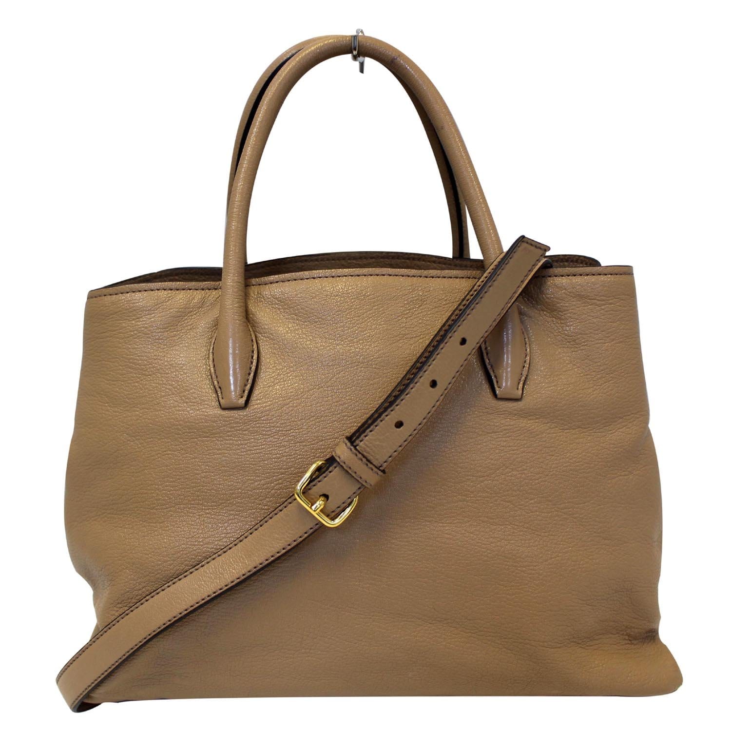 Miu Miu, Bags, Miu Miu Ivory Leather 2 Way Shoulder Bag