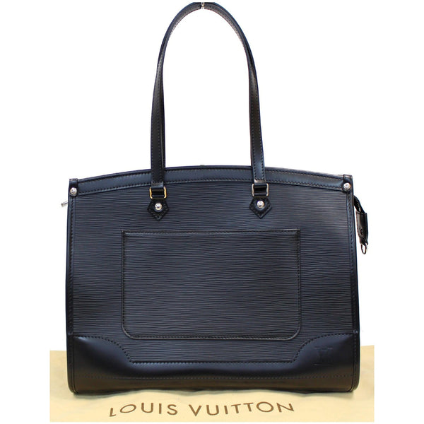 Louis Vuitton Madeleine GM Epi Leather Shoulder Bag Black