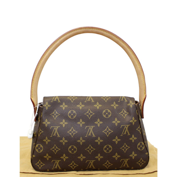 LOUIS VUITTON Looping PM Monogram Canvas Satchel Bag-US