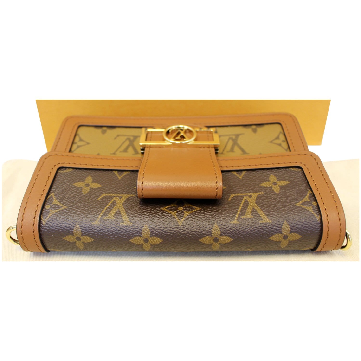 Louis Vuitton Dauphine Compact Canvas Wallet