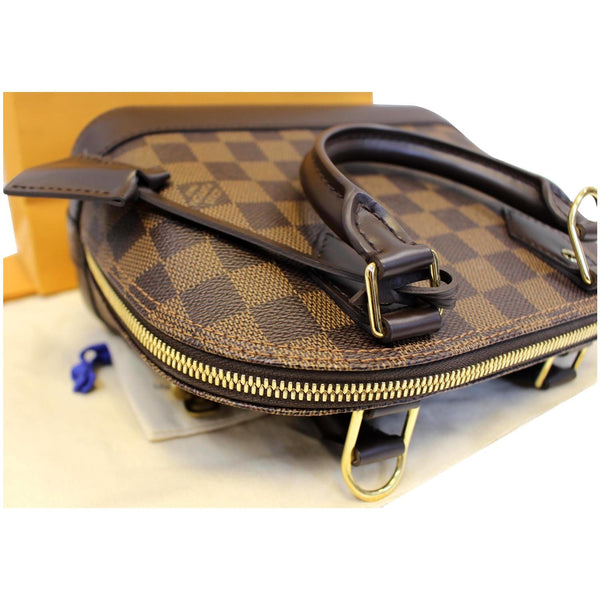 LOUIS VUITTON Alma BB Damier Ebene Satchel Crossbody Bag-US