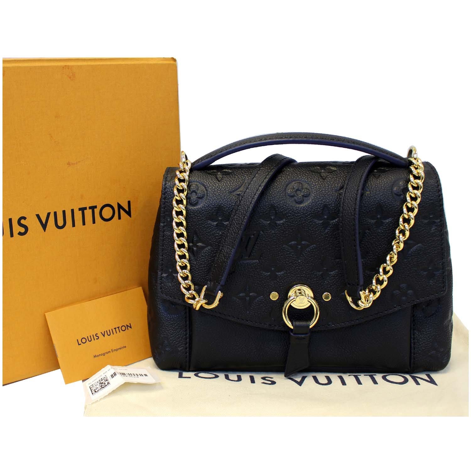 Louis Vuitton Monogram Empreinte Blanche BB - Blue Crossbody Bags
