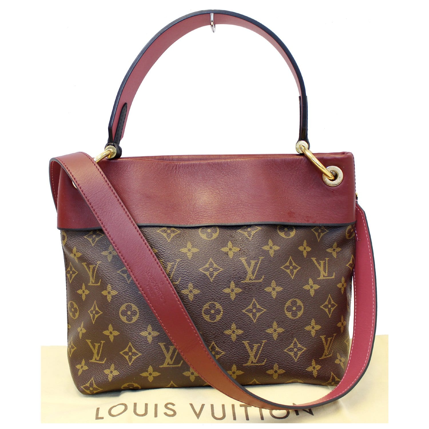 Louis Vuitton Monogram Tuileries Besace Marine Burgundy Shoulder Bag ○  Labellov ○ Buy and Sell Authentic Luxury