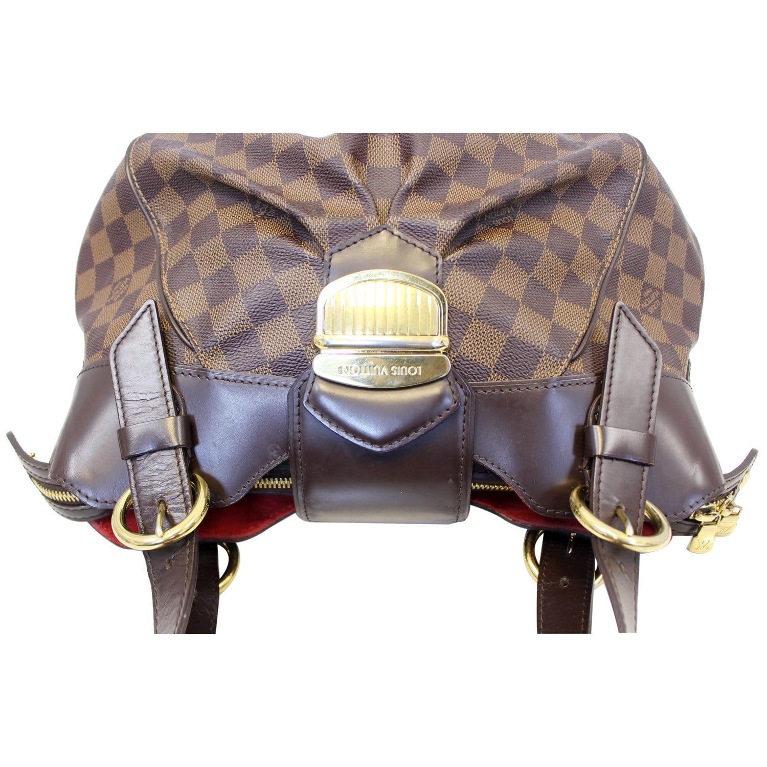 PRELOVED Louis Vuitton Sistina PM Damier Ebene Handbag FL3059