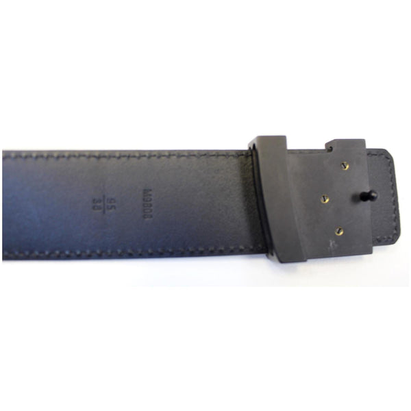 Louis Vuitton Damier Graphite belt -  buckle