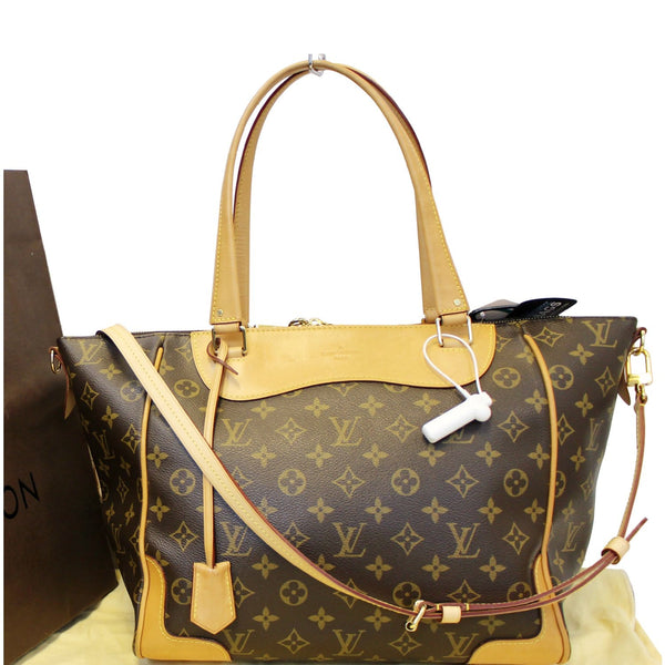 LOUIS VUITTON Estrela MM NM Monogram Canvas Brown Shoulder Bag-US