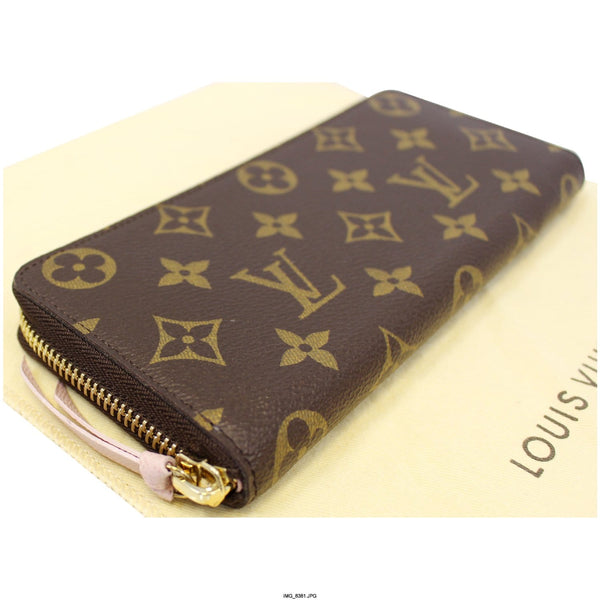 LOUIS VUITTON Clemence Monogram Canvas Wallet-US