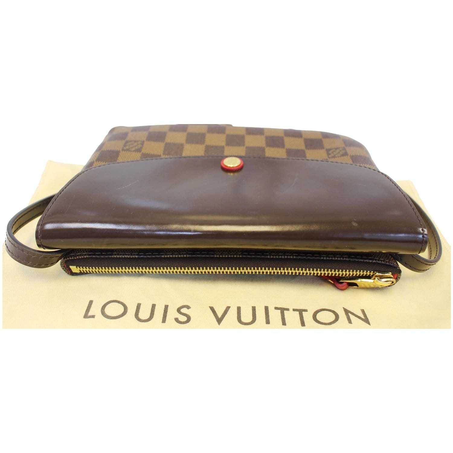 Twist crossbody bag Louis Vuitton Brown in Wicker - 34434743