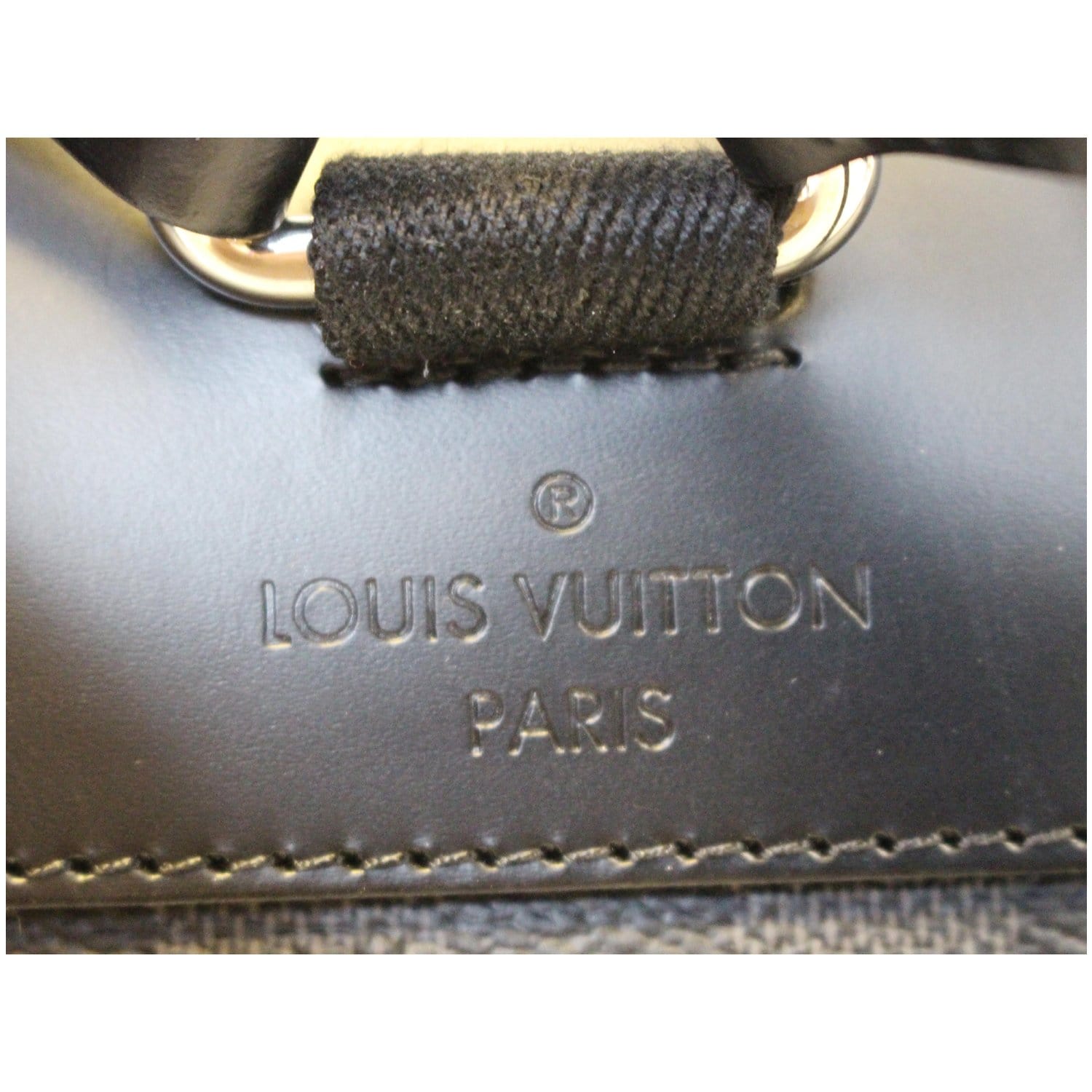 Shop Louis Vuitton DAMIER GRAPHITE Christopher pm (N41379) by