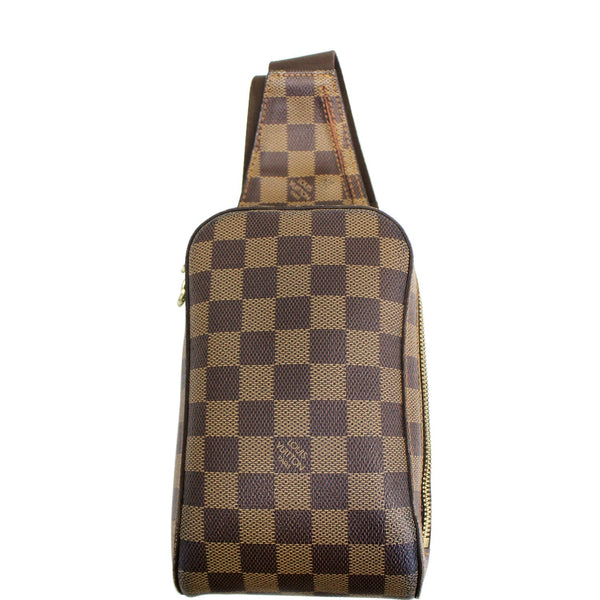 LOUIS VUITTON Damier Ebene Geronimos Brown Hip Bag-US