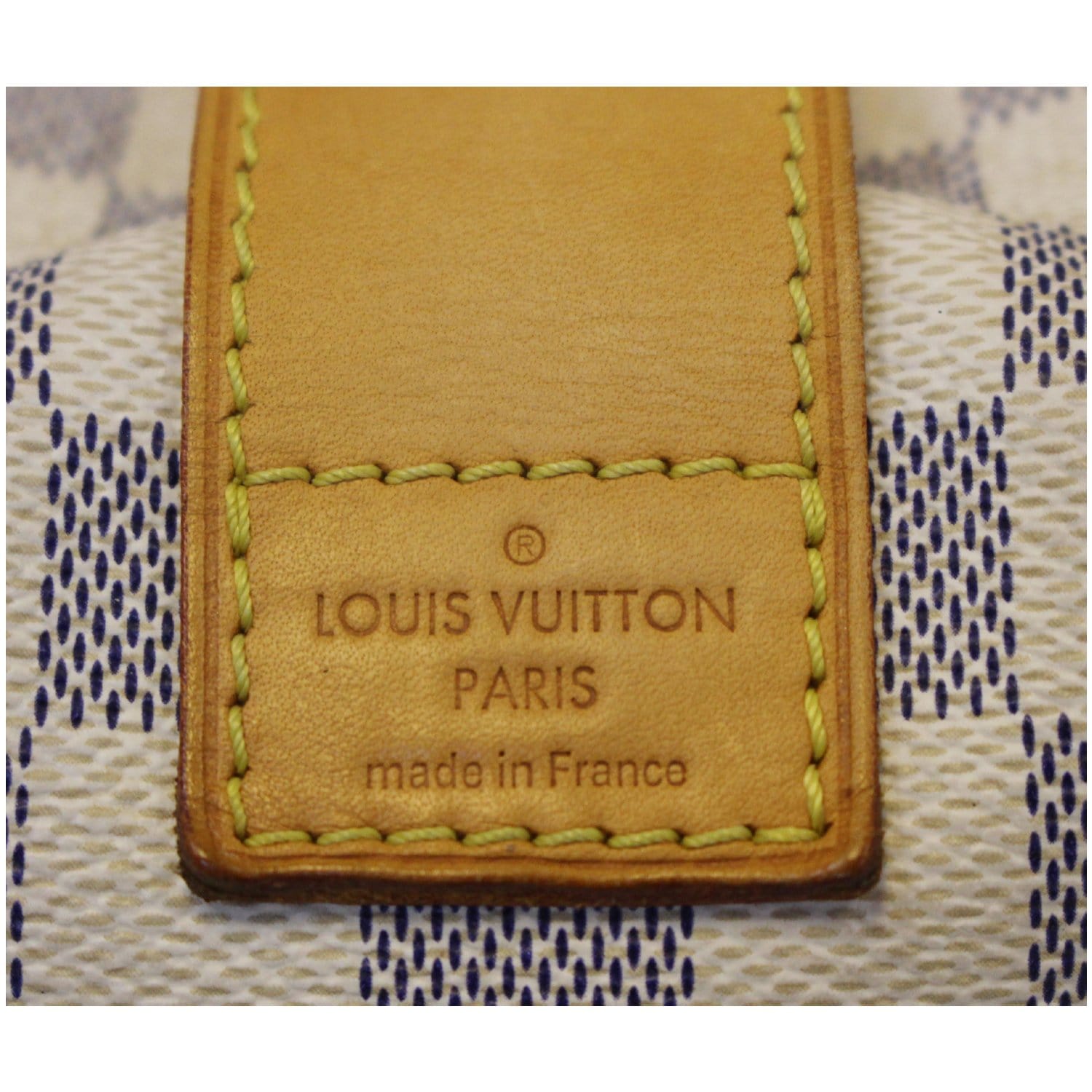 Louis Vuitton Damier Azur Salina PM Tote 11LVJ1027 For Sale at