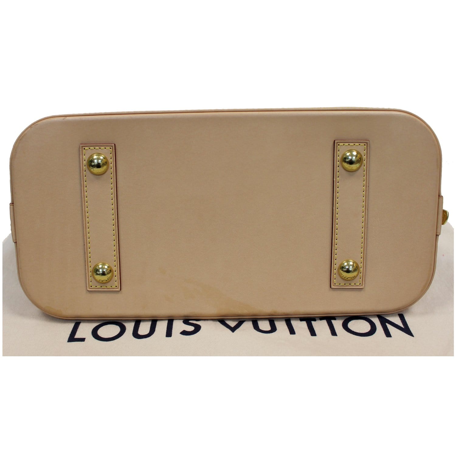 Louis Vuitton Metal Stones Alma Handbag Studded Monogram Canvas PM Brown  2377012