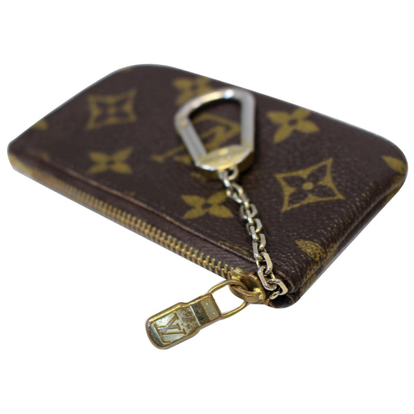 LOUIS VUITTON Key Coin Pouch Monogram Canvas Brown-US