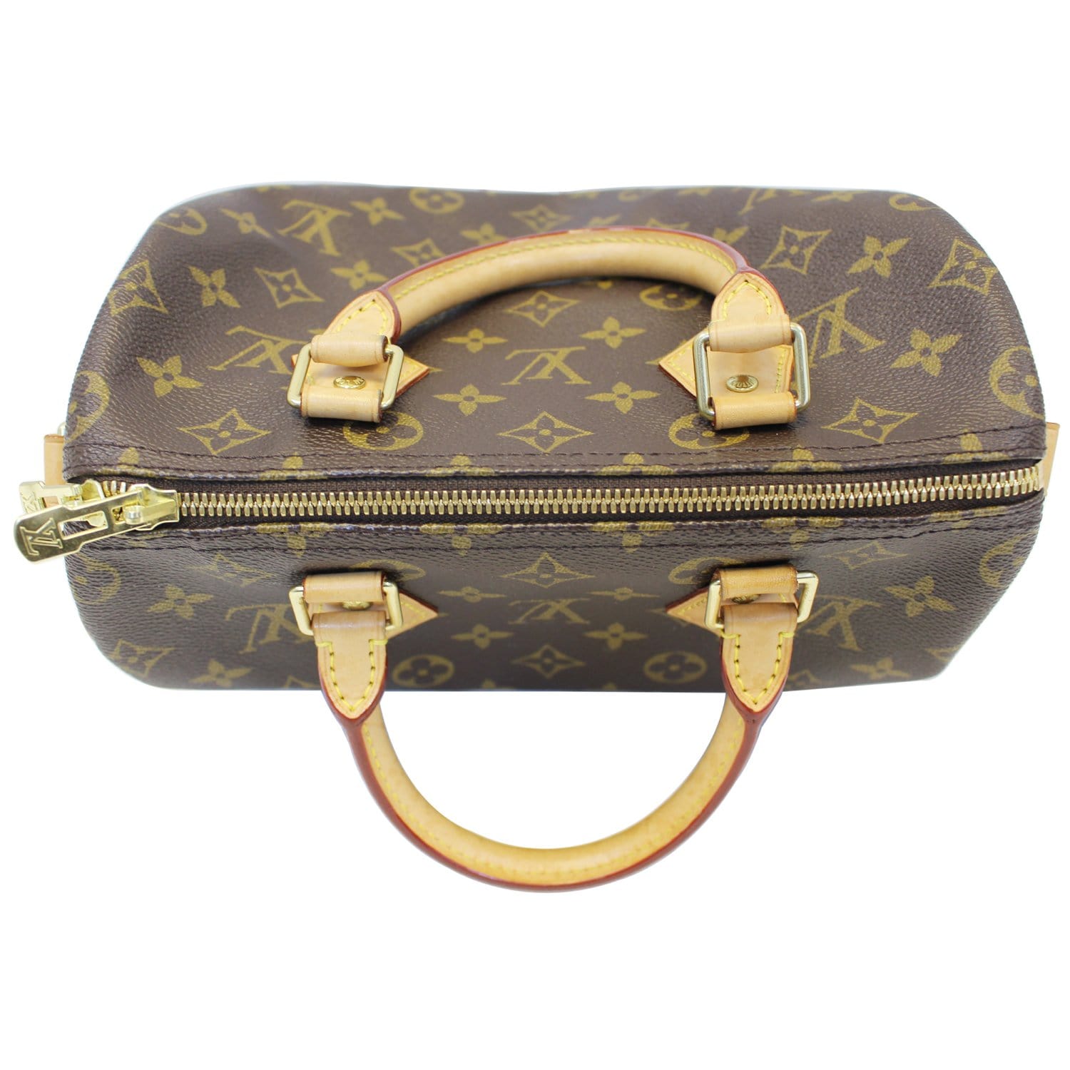 Speedy handbag Louis Vuitton Burgundy in Synthetic - 29761965