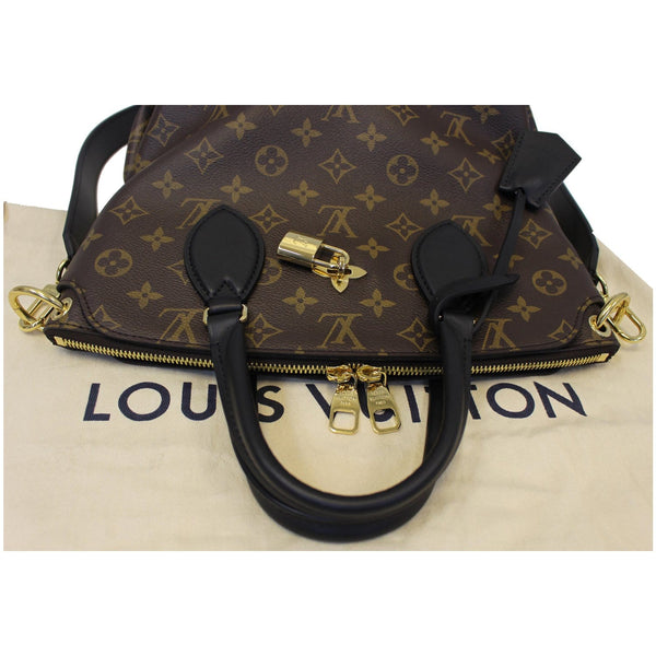 Louis Vuitton Flower Tote Zipped PM Monogram Shoulder Bag - lv strap