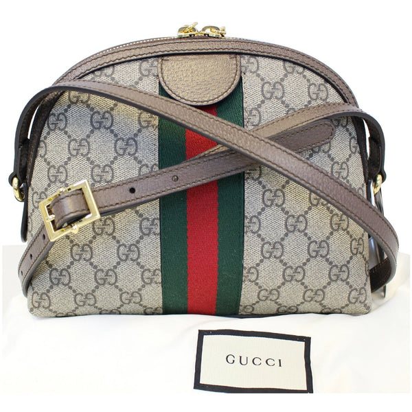 GUCCI Ophidia GG Supreme Monogram Web Shoulder Crossbody Bag-US