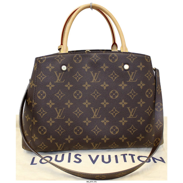 LOUIS VUITTON Monogram Canvas Montaigne MM Shoulder Bag-US