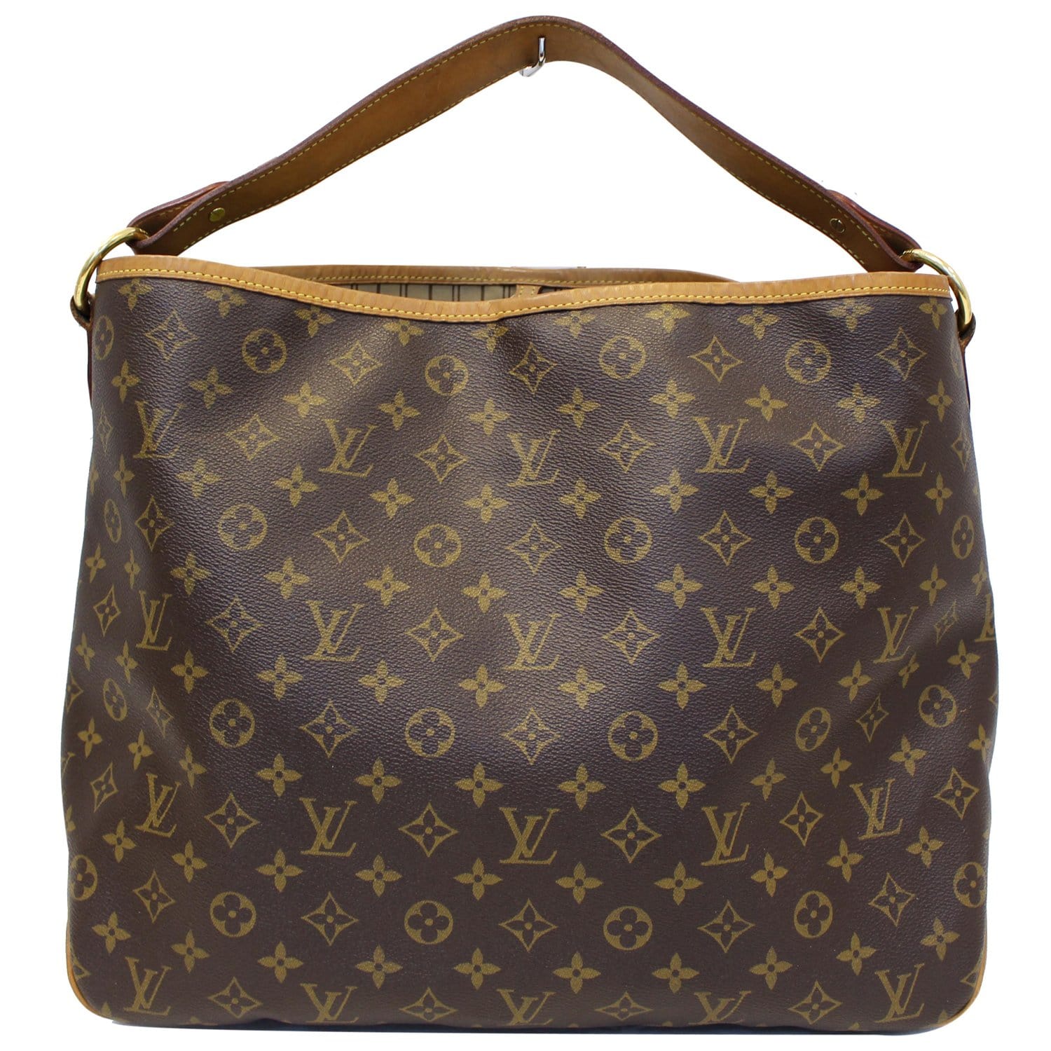 Louis Vuitton Brown Monogram Canvas mm Delightful Shoulder Bag