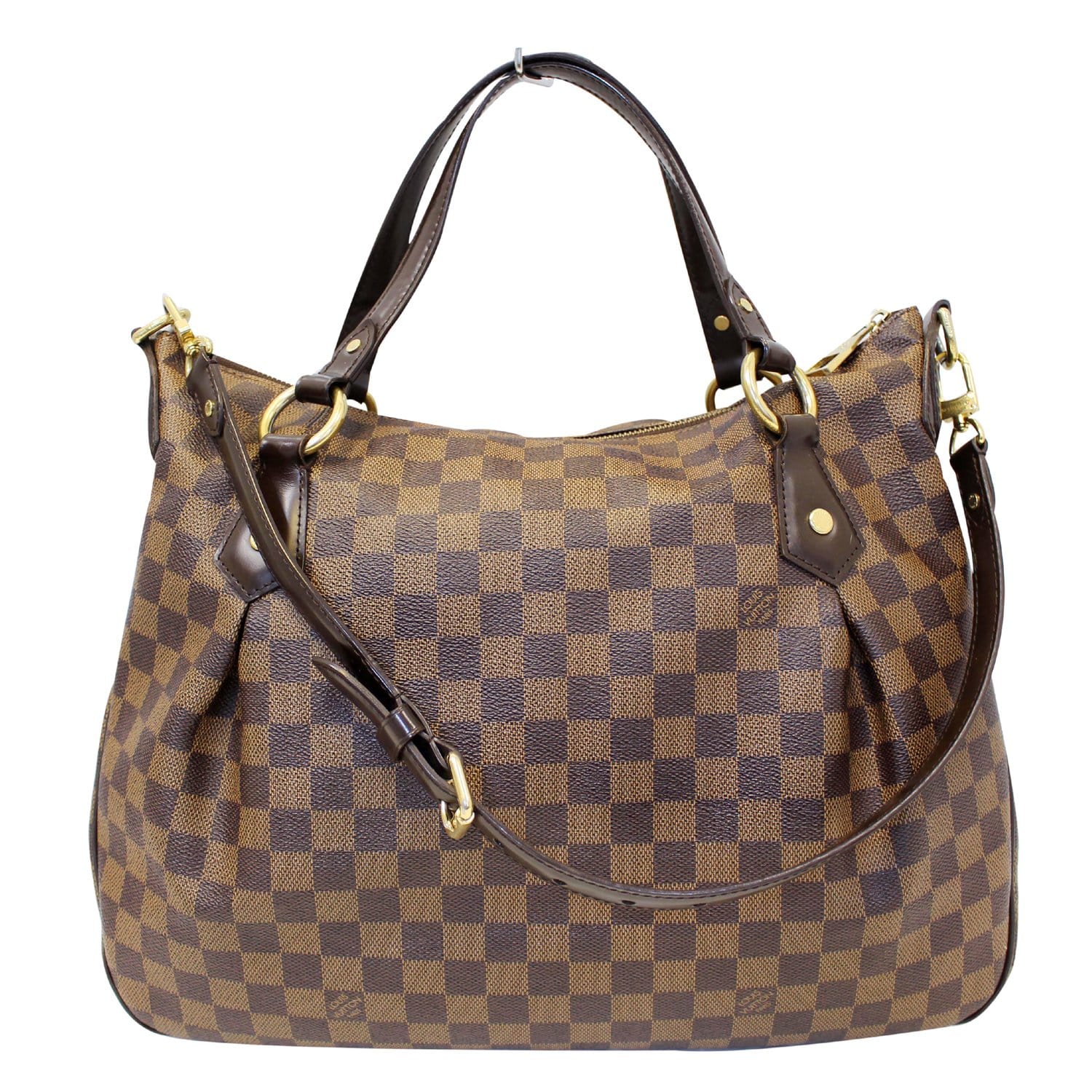 Authentic Louis Vuitton Evora Damier Azur hand/shoulder bag MM