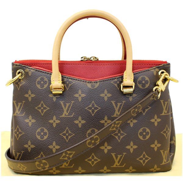 LOUIS VUITTON Nano Pallas Monogram Canvas Shoulder Crossbody Bag-US