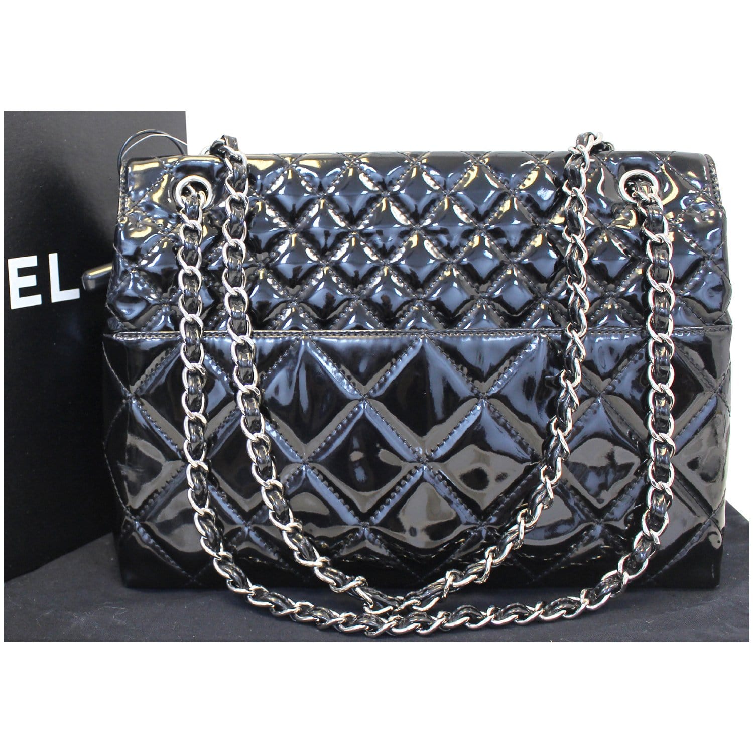 Chanel Sac À Rabat Black Leather Shoulder Bag (Pre-Owned) – Bluefly